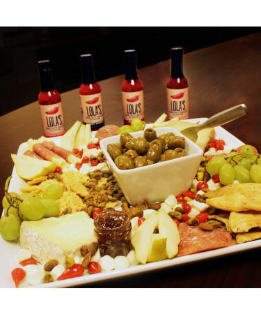 Buy Lola's Fine Hot Sauce - Trinidad Scorpion 5 Fl Oz | All-Natural, Gluten-Free, Keto | Perfect for Chili & Fish Tacos - Buy Online on GoSupps.com