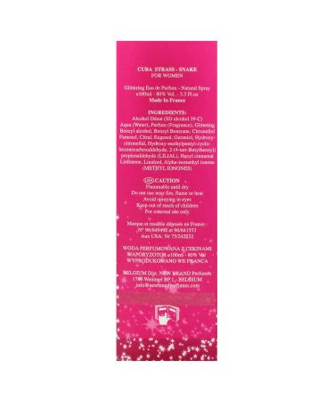 Cuba Cuba Strass Snake Women 3.3 oz EDP Spray - Buy Online on GoSupps.com