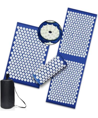 Buy Dunlap Massage Cushion & Acupressure Mat - Extra Long Pain Relief Yoga Spike Pillow (Purple) - Buy Online on GoSupps.com