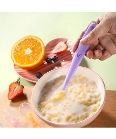 Xopozon 10-Piece Multi-Colored Baby Spoon Set | BPA-Free Soft Silicone Feeding Spoons for Infants & Toddlers - Buy Online on GoSupps.com