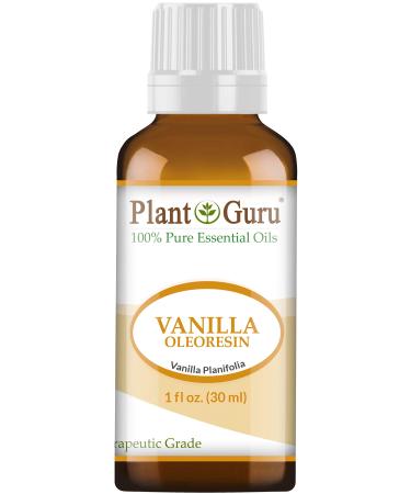 Vanilla Oleoresin Essential Oil 1 oz / 30 ml 100% Pure Undiluted Therapeutic Grade. 10 Fold Extraction