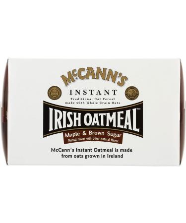 McCanns Maple & Brown Sugar Instant Irish Oatmeal 10ct 15.17oz - Pack of 1 - Buy Online on GoSupps.com
