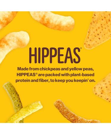 Hippeas Chickpea Tortilla Chips Rockin' Ranch 1oz (Pack of 18) - Vegan & Gluten-Free Plant Protein Snacks - Buy Online on GoSupps.com
