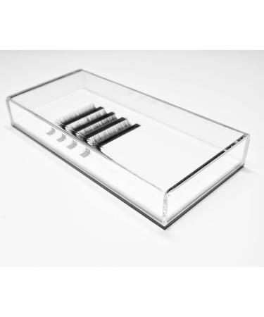 Acrylic Lash Tile Storage Box - Washable Reusable & Perfect for Classic Volume & Mega Volume Lashes - International Shipping Available - Buy Online on GoSupps.com