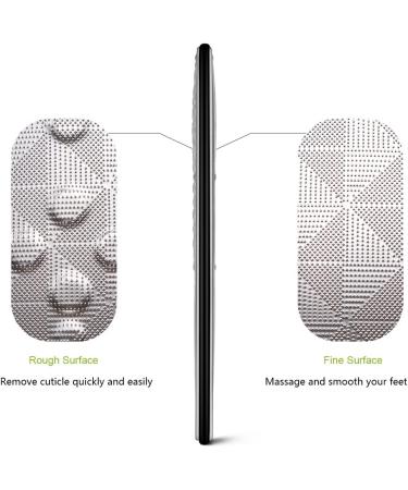 BEZOX Professional Foot File Callus Remover - Double Sided Pedicure Rasp for Cracked Heel - Surgical Grade Stainless Steel - Includes Cloth Storage Bag & Gift Box - Buy Online on GoSupps.com