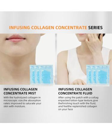 Pure Collagens Films Forehead Wrinkles Patches Melting Skincare Soluble Collagens Film Collagens Face Maskes Hydrolyzed Collagens Skin Protection for Firm Skin Prevents Fine Lines - Buy Online on GoSupps.com