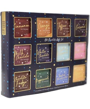 Hot Chocolate Original Flavours Gift Box Selection 12pk Christmas EVE Malt Drink Mix - Buy Online on GoSupps.com