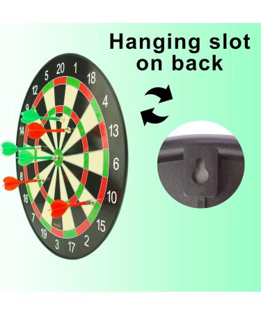 Magnetic Dart Board Game Set - Safe Indoor Outdoor Fun for Kids and Adults | 12pcs Magnetic Darts | Perfect Family Gift - Buy Online on GoSupps.com