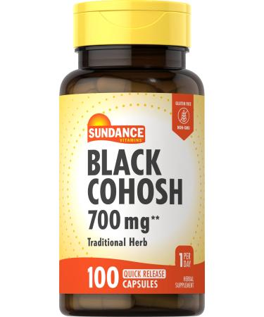 Sundance Black Cohosh 700 mg, 100 Count