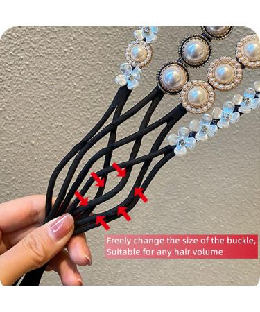 Kebolun Life 4 Pcs Tie Dye Hair Bun Set for Women - Velvet Scrunchie & Donut Maker for Elegant Buns in 5 Seconds - Reusable & Effortless Styling for Thin Hair - Buy Online on GoSupps.com