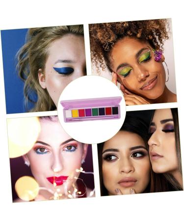 Mikinona 1 Set Graphic Liner Eyeshadow Palette Makeup Pallete Powder Water Activated Face Paints 1 count (Pack of 1) Multi - Buy Online on GoSupps.com