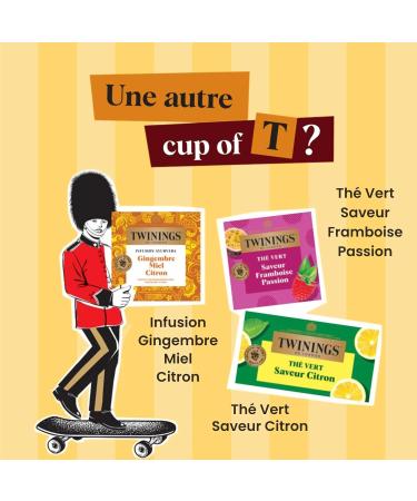 Twinings - Th Noir Original Earl Grey - Aromatis la Bergamote - 54 Sachets - Intense et D licat (Lot de 2) - Buy Online on GoSupps.com