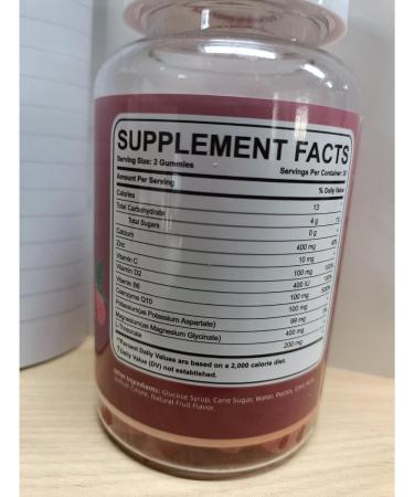VAKASA Magnesium Glycinate Gummies with L-Threonate Muscle Relaxation Support Vegan 60 Gummies - Buy Online on GoSupps.com