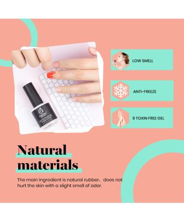 Beetles Latex Liquid Nail Cuticle Guard & Nail Foil Glue Set - 15ml White Latex Barrier & 2pcs 0.51 Fl Oz Glue - Buy Online on GoSupps.com