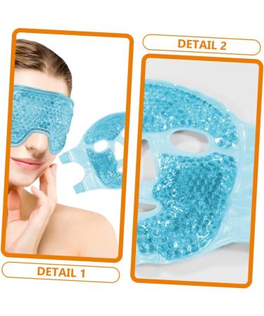 DOITOOL 1 Set Cold Compress Full Gel Women Beauty Eye Mask Ice Puffiness Women Beauty Mask Women Facial Mask Skin Care Facial Mask Cold Eye Mask Goggles Travel Cool Elastic Rope - Buy Online on GoSupps.com