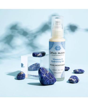 Lotus Moon Vitamin B Hydrating Gel | Niacinamide Serum with Hyaluronic Acid | Clean Cruelty-Free Skincare for All Skin Types Made in USA - Buy Online on GoSupps.com