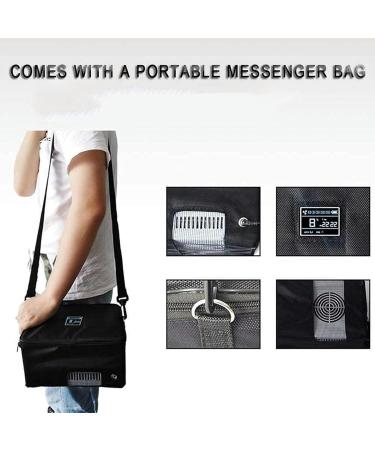 Automobile Insulin Portable Refrigerator Small Automobile Refrigerator Rechargeable LED Screen 2 To 8 Prolonged Working Time From 8 To 10 Hours 10200 MAh Battery For Aut 3batteries - Buy Online on GoSupps.com
