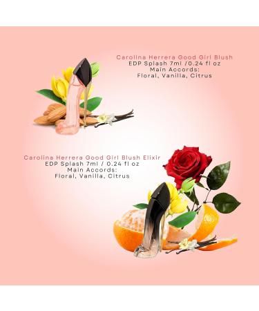 Carolina Herrera Good Girl Perfume for Women 4 Pc Mini Splash Gift Set GoodGirl+Very GoodGirl+GoodGirl Blush+Blush Elixir 0.24 Ounce (Pack of 4) - Buy Online on GoSupps.com