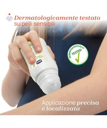 CHICCO NaturalZ Rouleau de protection 60 ml protection naturelle contre les insectes avec citronnelle et eucalyptus protection jour et nuit - Buy Online on GoSupps.com
