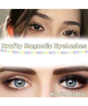 MYNOCK Icerostma Magnetic Eyelashes - Reusable Self Adhesive Double Sided Lashes | Natural Look | 2 Pairs - Shop Internationally - Buy Online on GoSupps.com