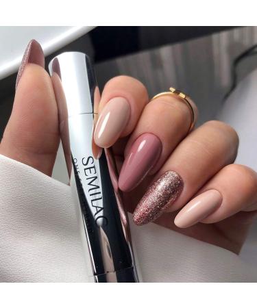 Buy Semilac S220 One Step Hybrid Nail Polish 3in1 - Innovative UV LED Farb - Nude Beige 5ml | International Shipping Available - Buy Online on GoSupps.com