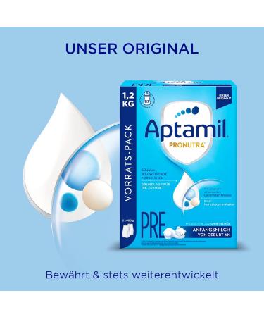 Aptamil Pronutra Initial Food Pre - Palm Oil Free Gentle Lactofidus Process 1.2kg Storage Pack for Newborns - Shop Now for International Shipping - Buy Online on GoSupps.com