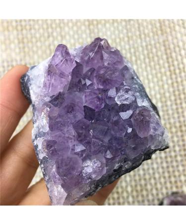 Natural Crystal Rough Natural Crystal Rough Amethyst Cluster Quartz Crystal geode raw Stone Home Decoration (Size : 500g) - Buy Online on GoSupps.com