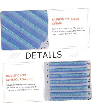 minkissy 1 Box Color Grafting Eyelashes Fluorescent Fake Eyelashes Decorative Fake Eyelashes False Lashes Eyelashes Extension 3d Women Fake Eyelashes Imitation Decorate 5d Artificial - Buy Online on GoSupps.com