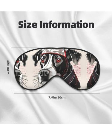 Buy SSIMOO Cute Animal Farm Dog Eye Mask - Double-Sided Soft & Light Blocking for Better Sleep | International Shipping Available - Buy Online on GoSupps.com
