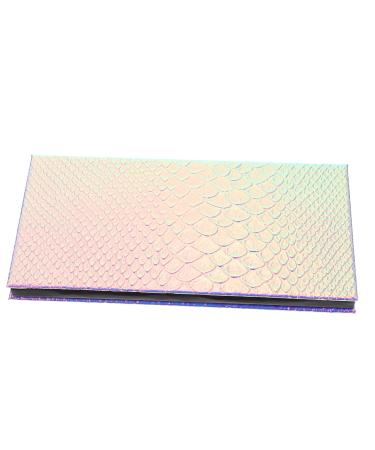 Mikinona Mikinona Fish Scale Pattern Eyeshadow Case Large Blush Tray Makeup Storage Tray