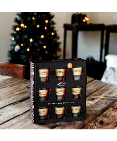 9Pk Mini Coffee Collection Takeout Cups Assorted Flavours Coffee Mix Set Gift - Luxury Mini Coffee Collection for Coffee Lovers - Buy Online on GoSupps.com