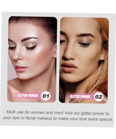 POPETPOP 1pc Body Air Bag Powder Spray Bottles for Hair Sparkle Highlighters High Gloss Powder Sprayer Bride Golden 7x5.5cm - Buy Online on GoSupps.com