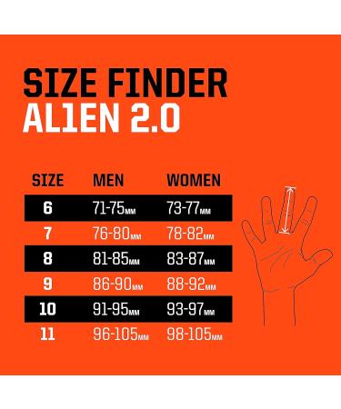 Buy T1tan Alien 2.0 Goalkeeper Gloves for Adults Unisex Football Gloves with 4mm Professional Grip in Various Sizes & Colors - Alien Black Energy 2.0 - Buy Online on GoSupps.com