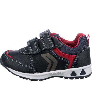 Geox Baby Boy's B Pavlis Sneakers - Navy Red - Size 5 UK Child - Buy Online on GoSupps.com