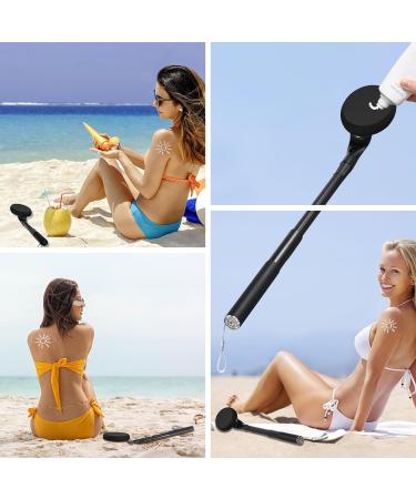 Lotion Applicator for Back 25.7 Telescopic Back Lotion Applicator Back Lotion Applicators for Your Back Easy Reach and Washable Back Self Tanner Applicator - Buy Online on GoSupps.com