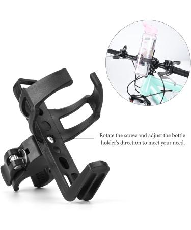 Joeleli Bicycle Water Bottle Holder & Coffee Cup Rack - Adjustable Cycle Beverage Holder for Bikes & Motorcycles - Buy Online on GoSupps.com