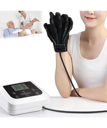 Exoskeleton Manual Training Rehabilitation Robot Gloves Soft Resting Hand Splint for Flexion Contracture Prevent Stiffness in Stroke Left Medium