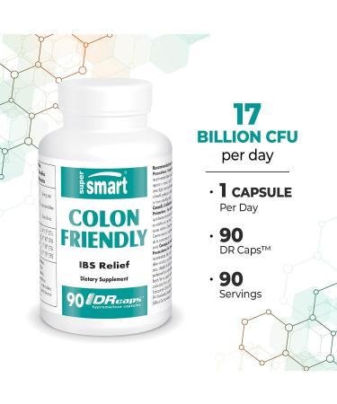 Colon Friendly Probiotic - Relieve IBS Symptoms | Vegan & Gluten-Free | Supermart - Buy Online on GoSupps.com