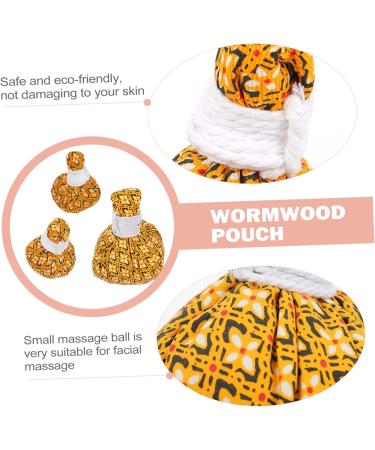 Lalafina 15pc Warm Roasted Wormwood Herbal Compress Balls - Thai Massage & Chinese Spa Therapy - Relaxation & Wellness 8x6cm - Buy Online on GoSupps.com