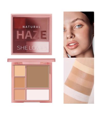 Cream Concealer Palette Color Corrector | Long Lasting Full Coverage Correcting Concealer Palette Foundation Camouflage Makeup Kit for Conceals Corrects Dark Circles 02#