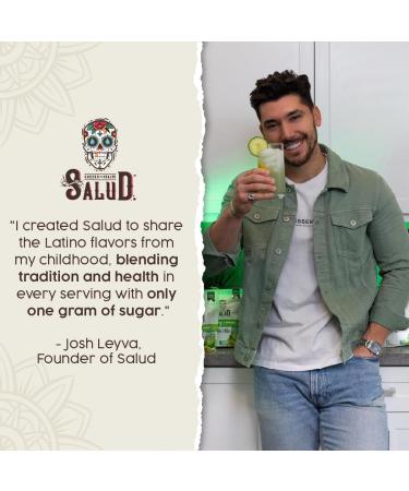 Salud 2-in-1 Hydration & Immunity Electrolytes Powder - Horchata Jamaica Drink Mix Elderberry Vegan Low-Calorie Non-GMO - 15 Servings - Buy Online on GoSupps.com
