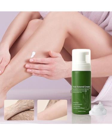 Facial Hair Removal Cream | 60ml Natural Hair Removal Cream For Men | Care Products For Intimate Areas | Home Use Shower Bathroom Daily Shaving Travel For - Buy Online on GoSupps.com