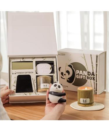 DOUKI Panda Natural Wax Scented Candles - Relaxing Gift Set for Home & Special Occasions | Ideal for Birthdays Weddings & Christmas - Buy Online on GoSupps.com