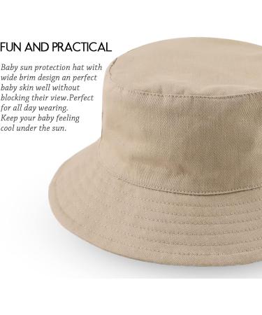 XIAOHAWANG Baby Boy Dinosaur Bucket Hat - Khaki, 2-4 Years - Buy Online on GoSupps.com