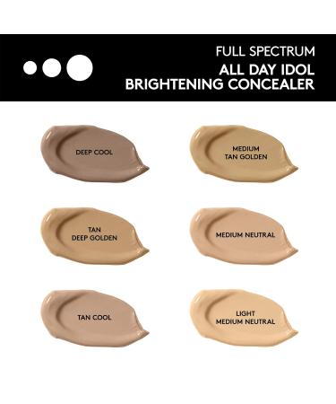 COVERGIRL Full Spectrum All Day Idol Brightening Concealer Deep Cool 0.12 oz - DEEP COOL - Buy Online on GoSupps.com