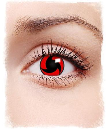 Soft Itachi's Mangekyou Sharingan 12 Month Contact Lenses for Anime Costumes