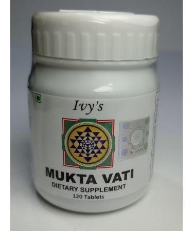 Ivy's Mukta Vati Herbal Tablets - Ayurvedic Formula for Heart Health - Buy Online on GoSupps.com