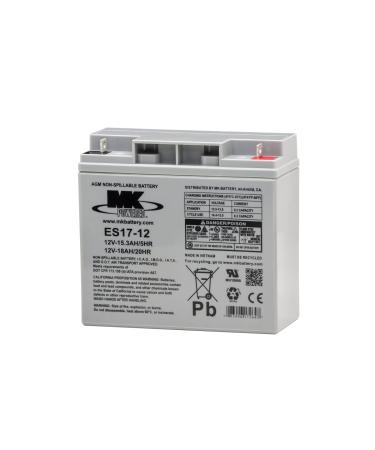 MK Battery ES17-12 Maintenance-Free Rechargeable Sealed Lead-Acid Battery