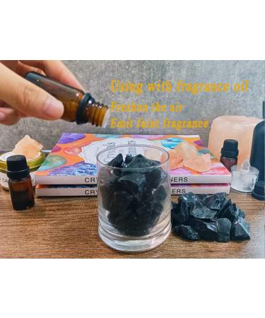 Xiannvxi Obsidian Stone Crystals - 100% Natural Healing Rocks | Bulk Raw Stones for Reiki & Wellness (200g) - Buy Online on GoSupps.com