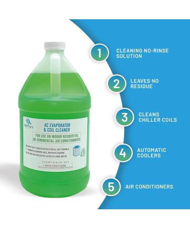 Complete Mini Split Cleaning Kit - Nu-Calgon Evap Pow r C Coil Cleaner & CleanAir Odour Treatment - Best for Up to 39 Inch Units - Buy Online on GoSupps.com